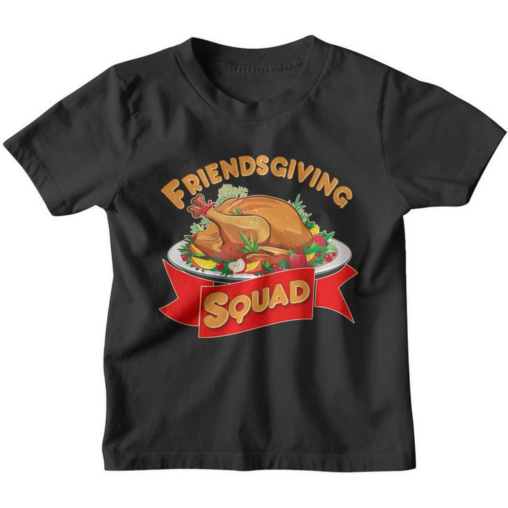 Friendsgiving Squad Funny Thanksgiving Youth T-shirt