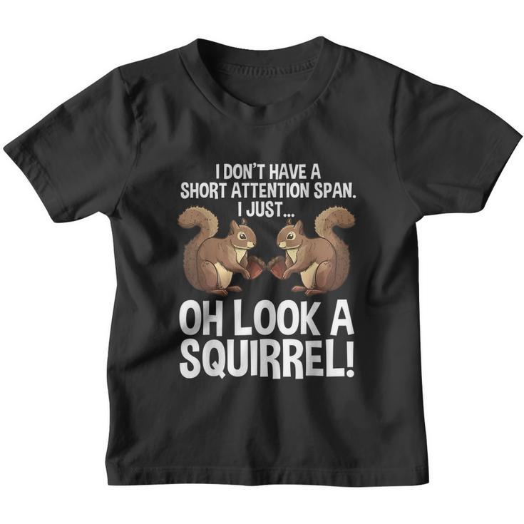 Funny Adhd Squirrel Design For Men Women Chipmunk Pet Lovers Youth T-shirt