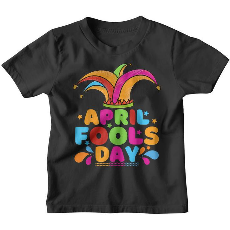 Funny April Fools Day Pranks Kit 1St April Jokes Kids Adults  Youth T-shirt