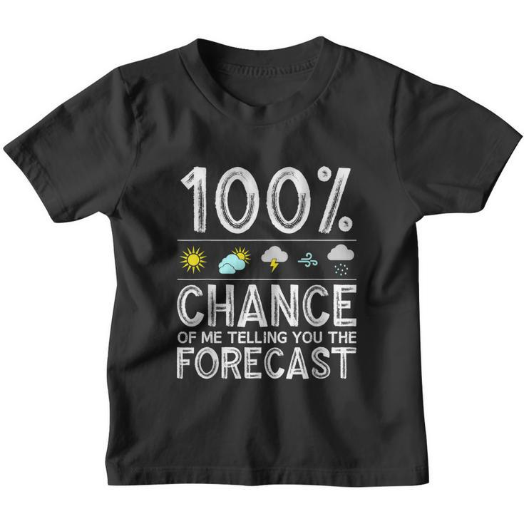 Funny Meteorology Gift For Weather Enthusiasts Cool Weatherman Gift V2 Youth T-shirt