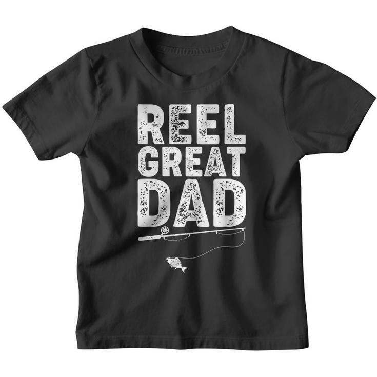 Funny Reel Great Dad Fishing V2 Youth T-shirt