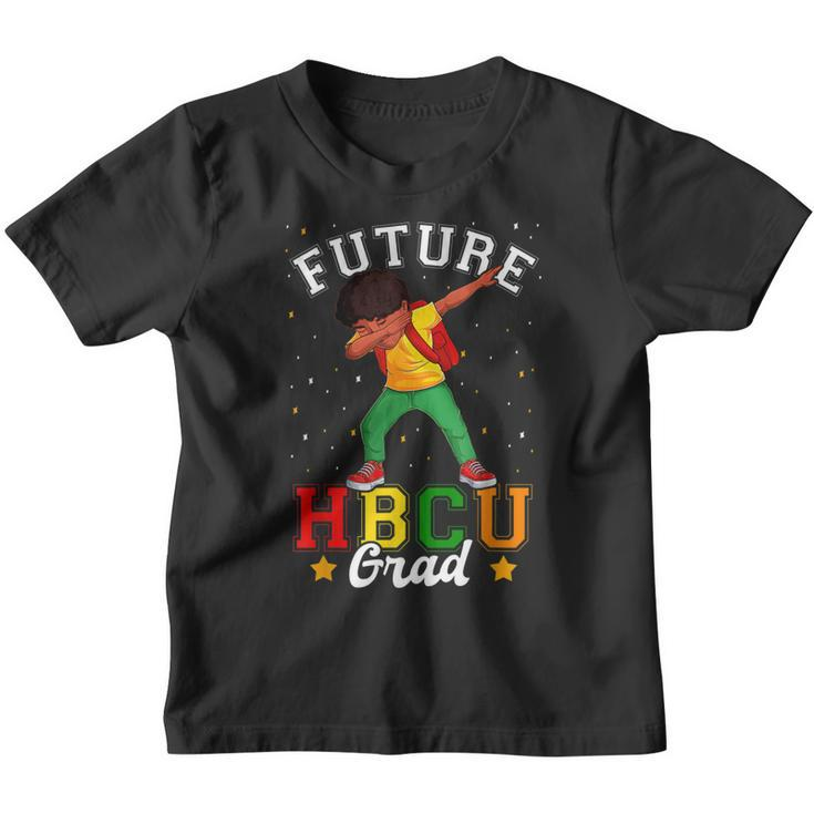 Future Hbcu Grad College Graduation Afro Dabbing Black Boys  Youth T-shirt