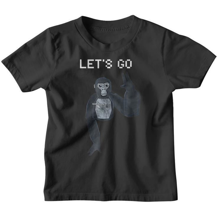 Gorilla Tag Monke Meme Vr For Kids Adults N  Youth T-shirt