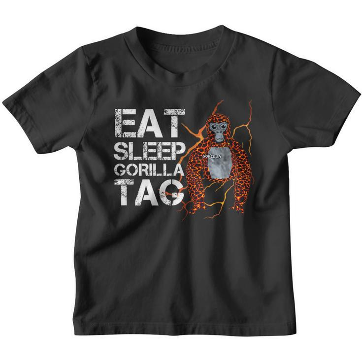 Gorilla Tag Vr Gamer  For Kids N Eat Sleep Gorilla  Youth T-shirt