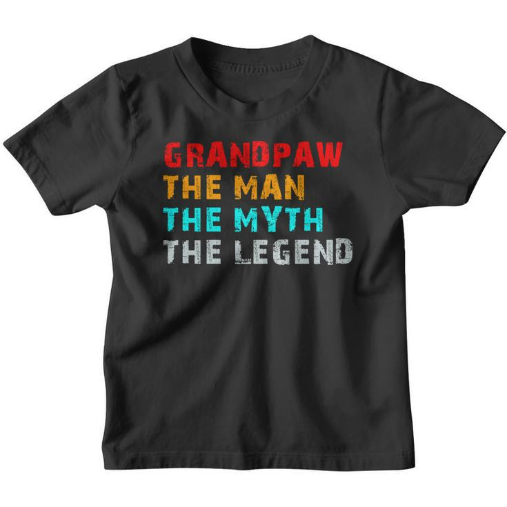 Grandpaw The Man The Myth The Legend Youth T-shirt