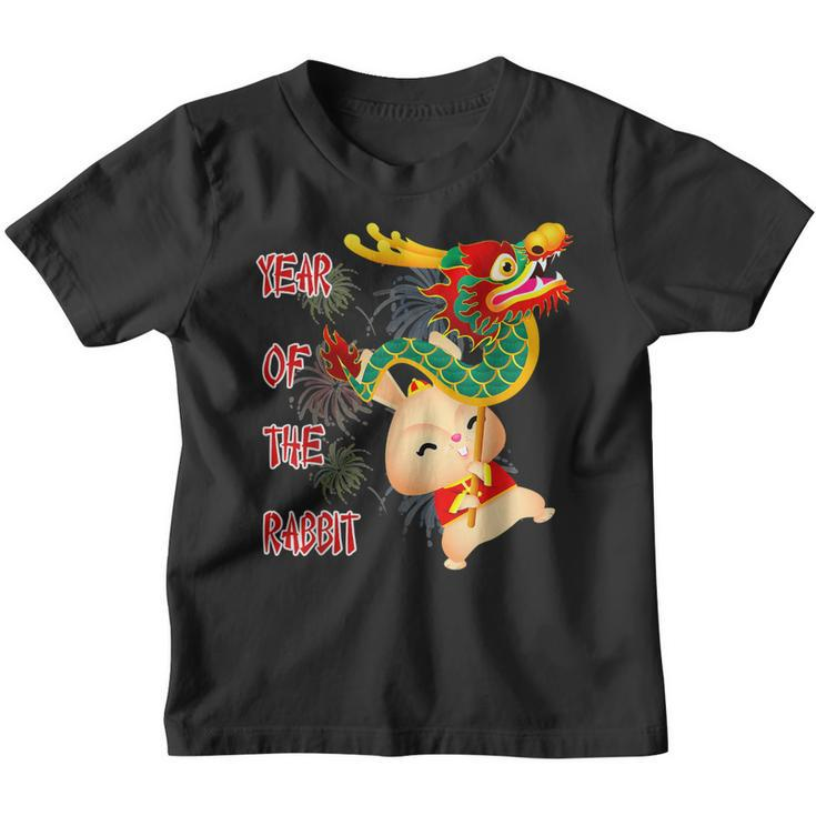 Happy Chinese New Rabbit Year 2023 Year Of The Rabbit  Youth T-shirt