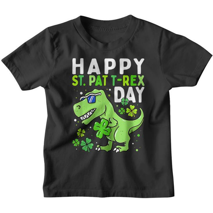 Happy St Pat Trex Day Dino St Patricks Day Toddler Boys  V3 Youth T-shirt