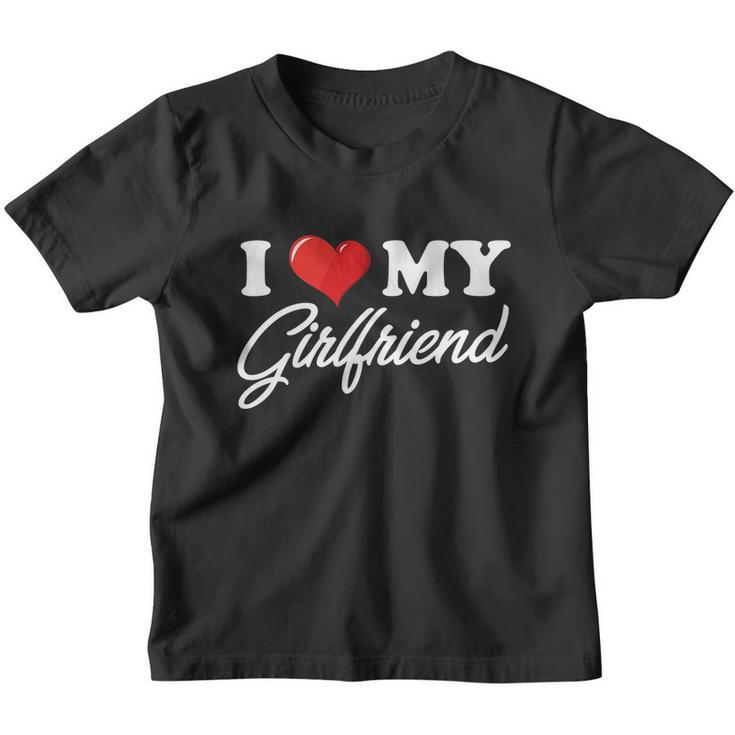 I Heart My Girlfriend I Couple Matching I Love My Girlfriend Youth T-shirt