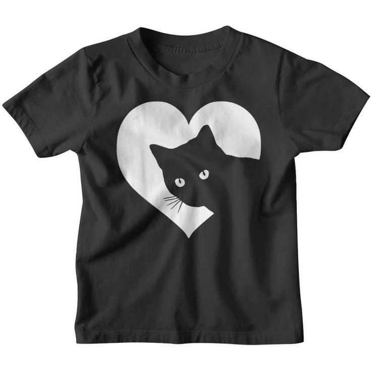 Just A Girl Who Loves Cats  Cute Cat Lover Gift  Youth T-shirt