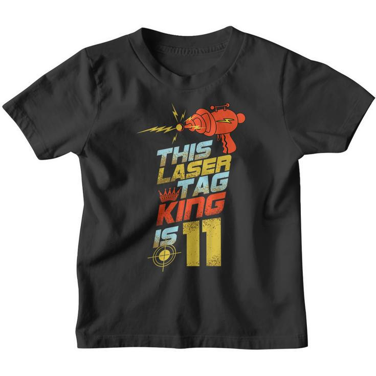Kids 11 Year Old Laser Tag Birthday Party 11Th Gift Shirt Youth T-shirt