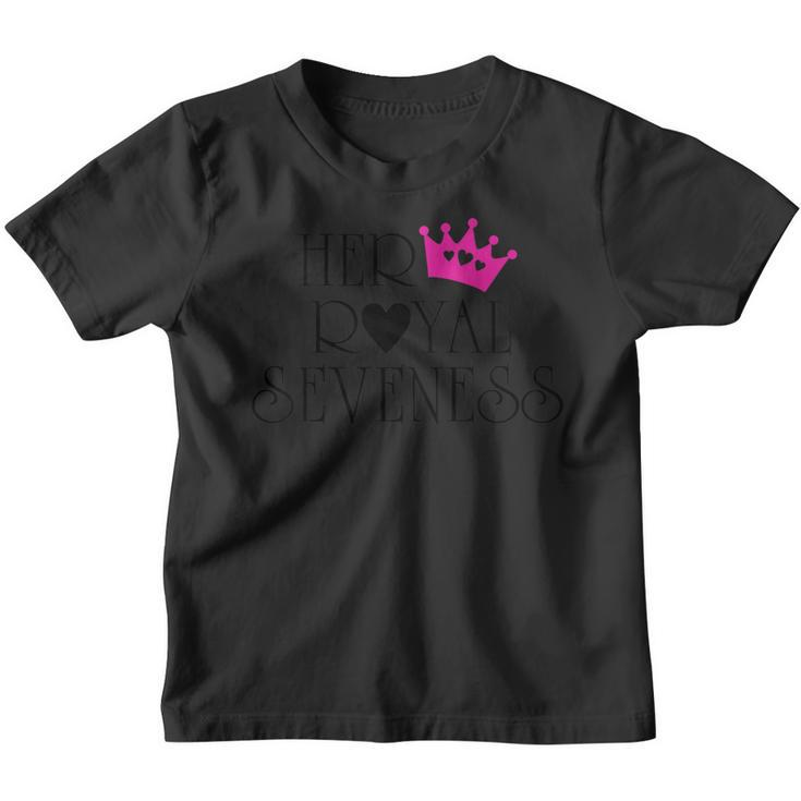 Kids Best Birthday Gift Shirt For 7 Year Old Girl Youth T-shirt