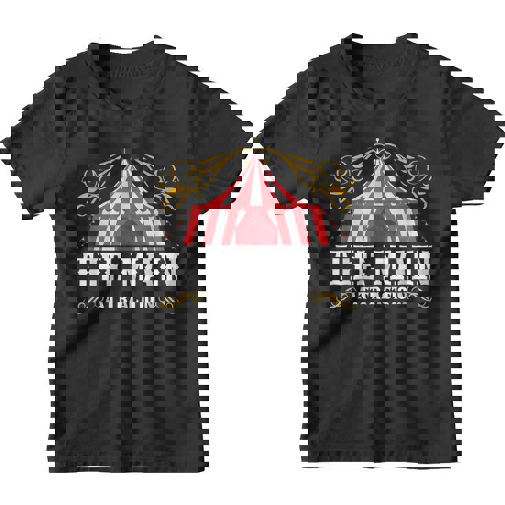 Kids The Attraction Circus Carnival Children Birthday Party  Youth T-shirt