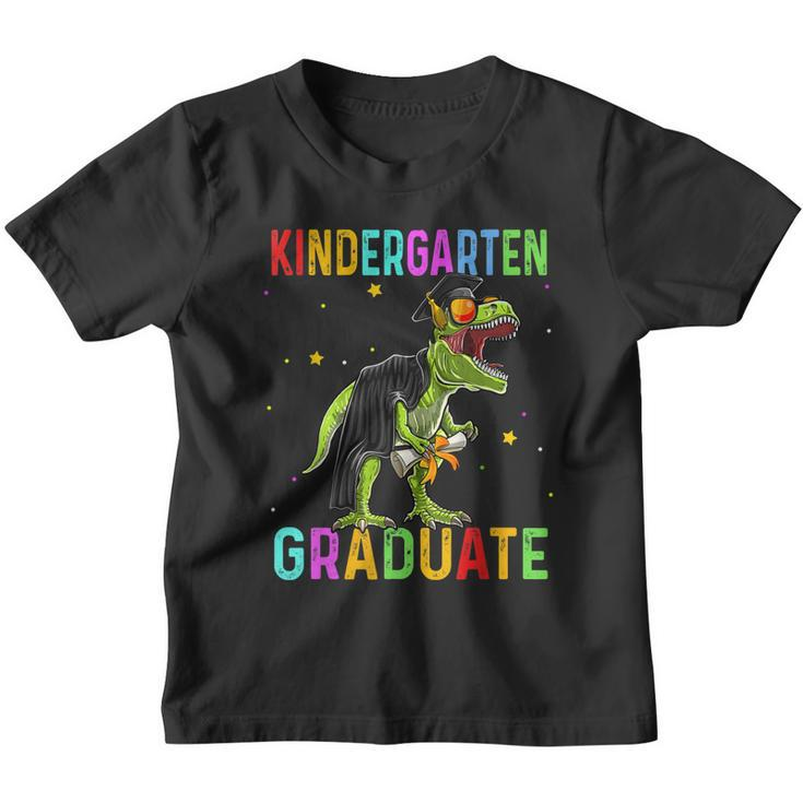 Kindergarten Graduate Dinosaur Trex Graduation 2023 Boy Kids  Youth T-shirt