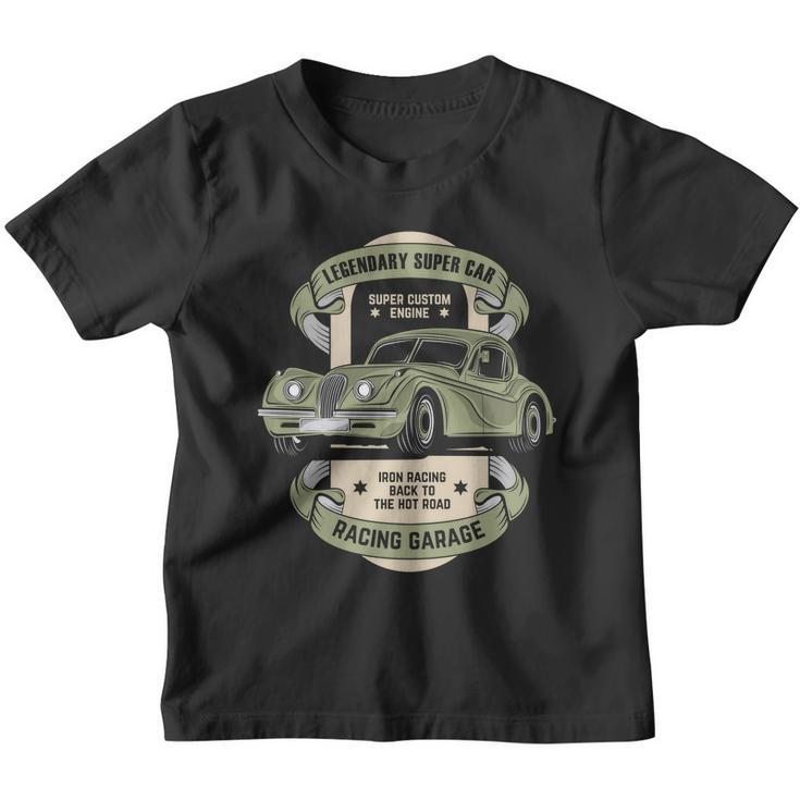 Legendray Super Car Garage Youth T-shirt