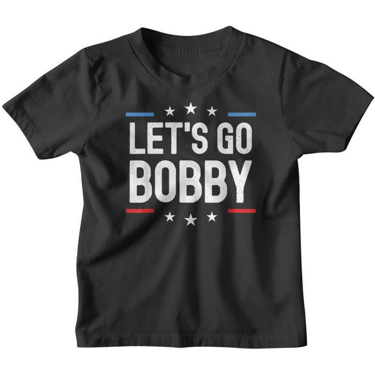 Lets Go Bobby Name Personalized Men Boys Birthday Custom Youth T-shirt