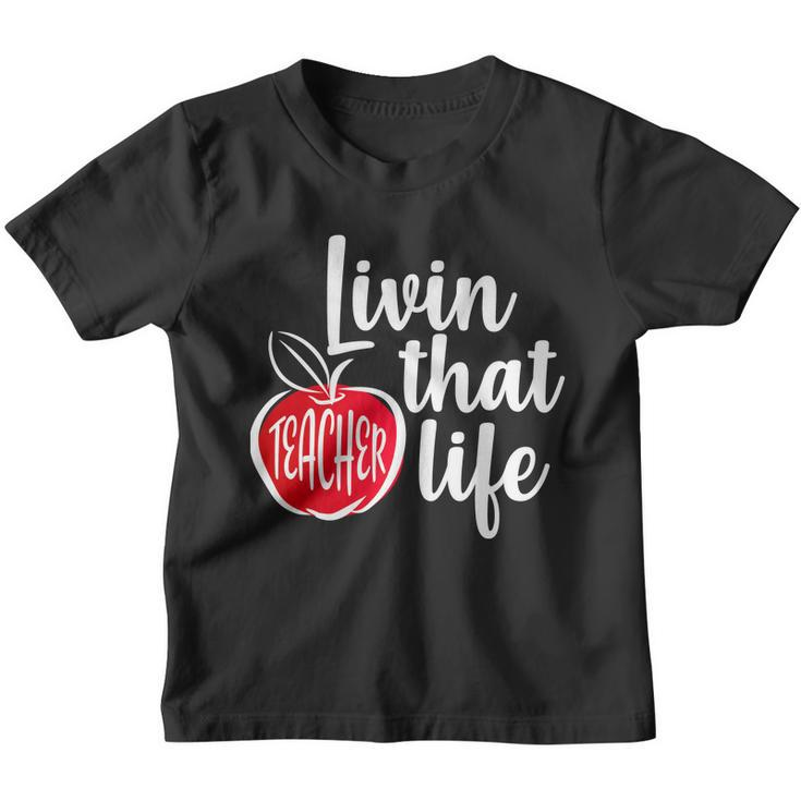 Livin That Teacher Life Youth T-shirt