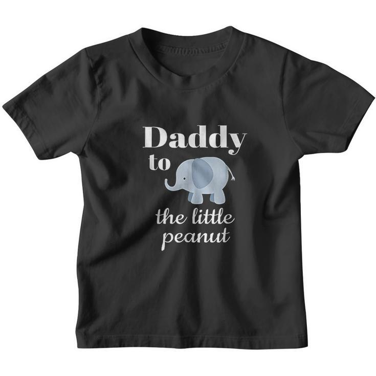 Matching Baby Shower Couples Elephant Daddy Peanut Youth T-shirt