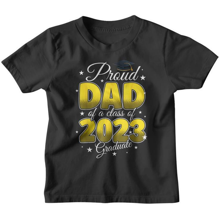 Mens Graduation Proud Dad Of A Class Of 2023 Graduate Senior 2023  Youth T-shirt