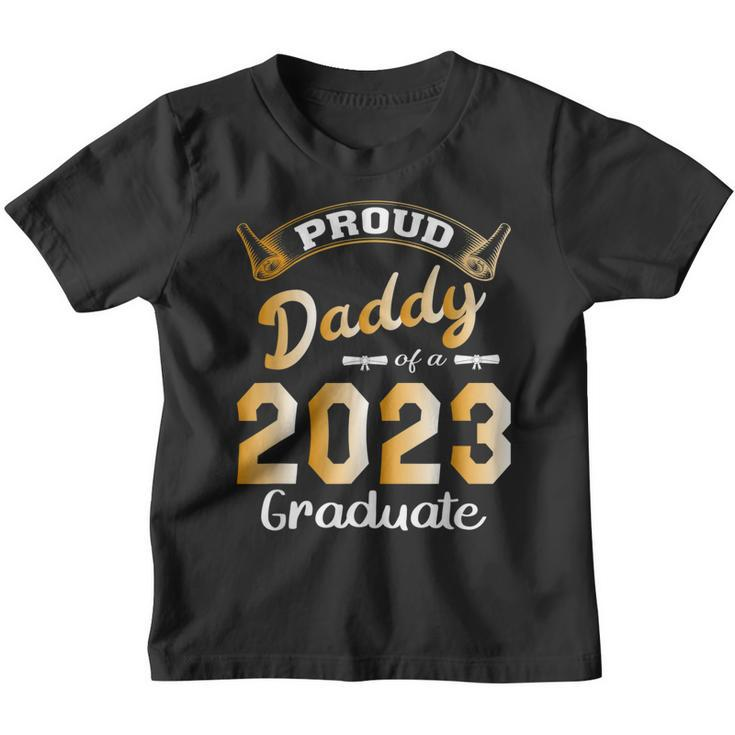 Mens Proud Daddy Of A Class Of 2023 Graduate Cute Dad Graduation  Youth T-shirt