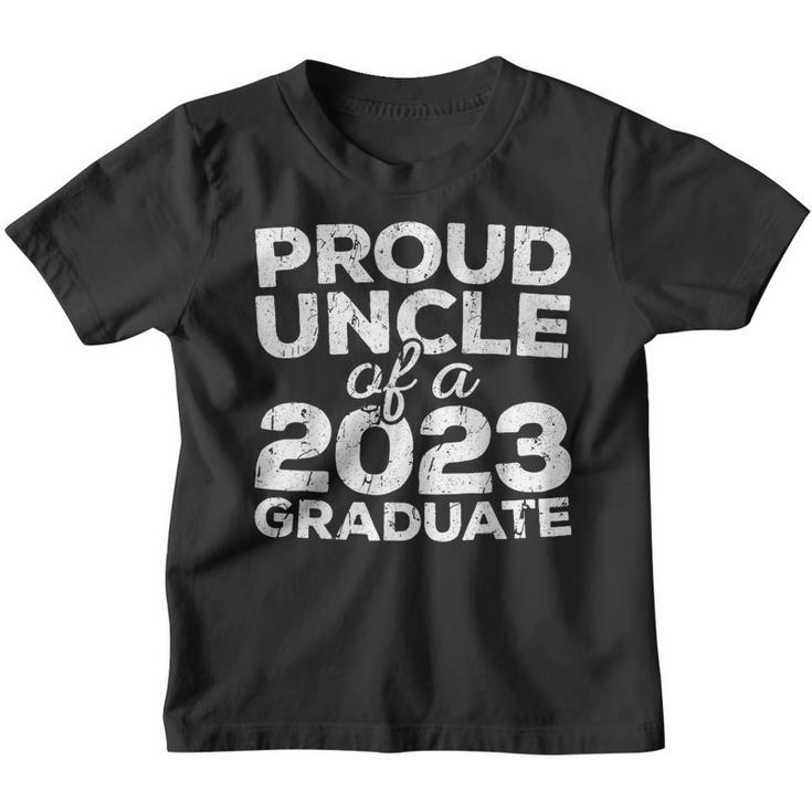 Mens Proud Uncle Of A 2023 Graduate  Class Graduation  Youth T-shirt