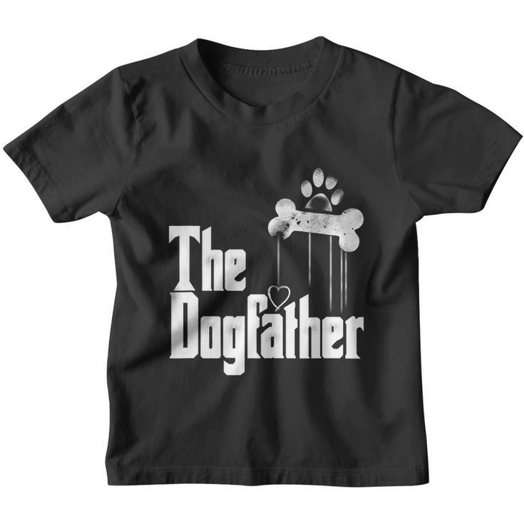 Mens The Dogfather Shirt Dad Dog Tshirt Funny Fathers Day Tee Tshirt Youth T-shirt