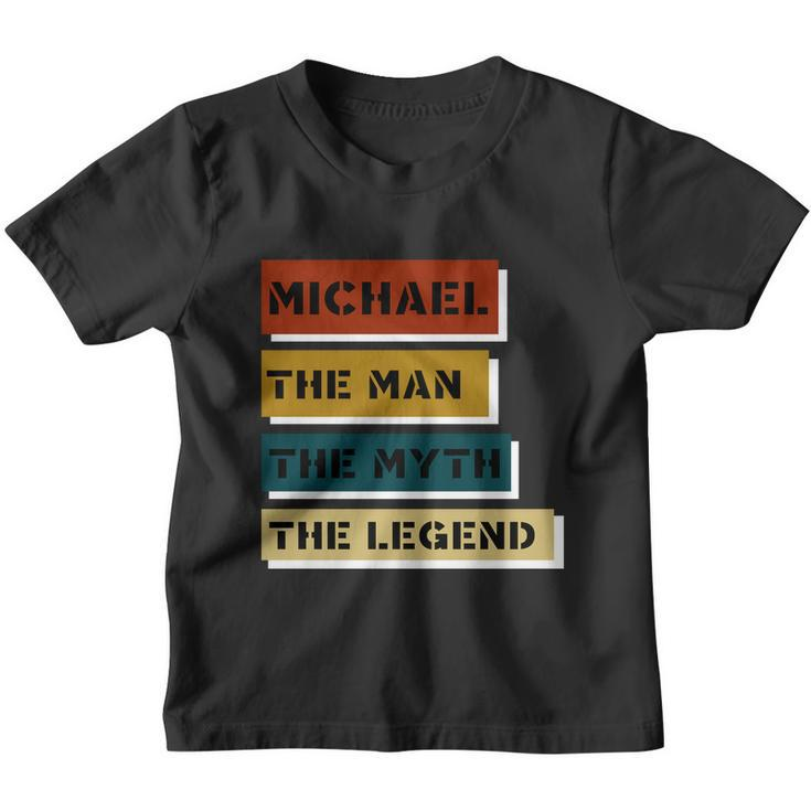 Michael The Man The Myth The Legend Youth T-shirt