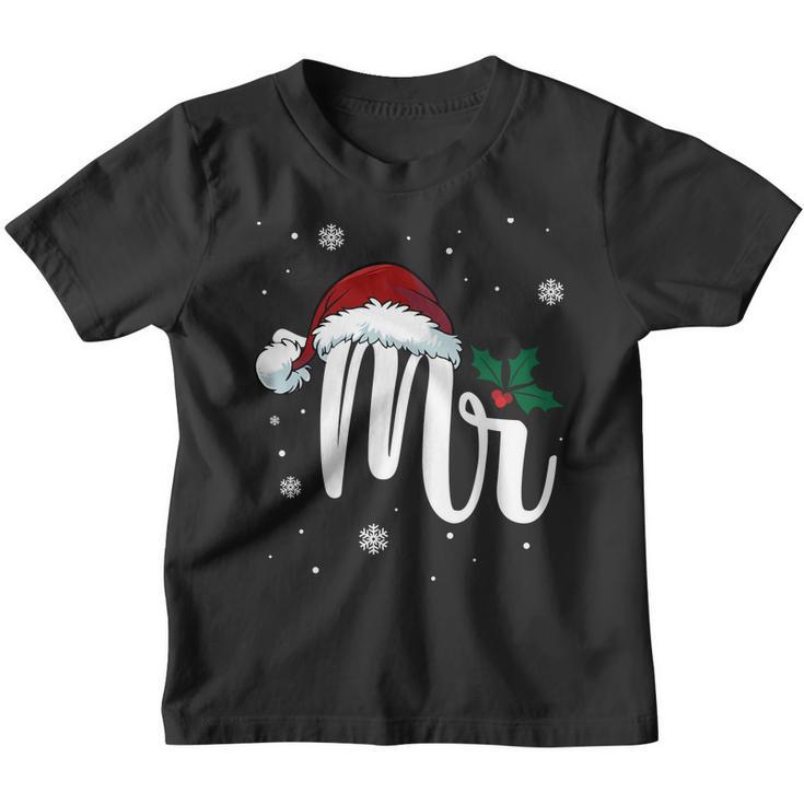 Mr Claus Matching Family Christmas Youth T-shirt