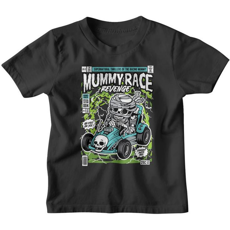 Mummy Car Racer Comic Cover Youth T-shirt
