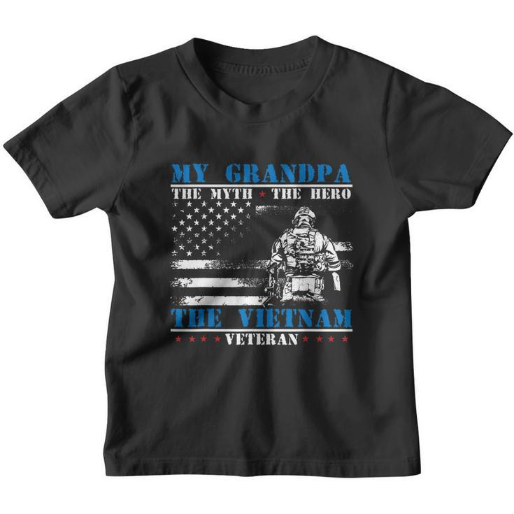 My Grandpa The Myth The Hero The Legend Vietnam Veteran V2 Youth T-shirt