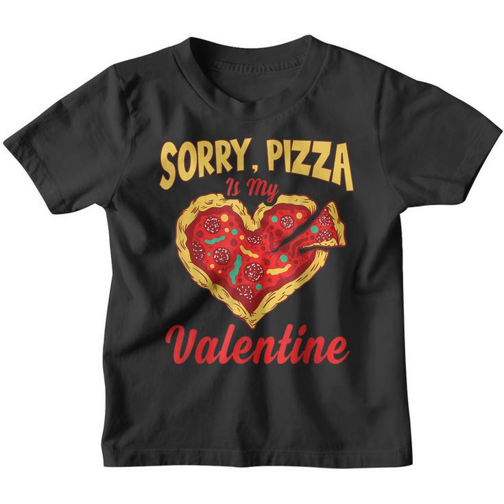 Pizza Is My Valentine Funny Valentines Day Boys Kids  Youth T-shirt