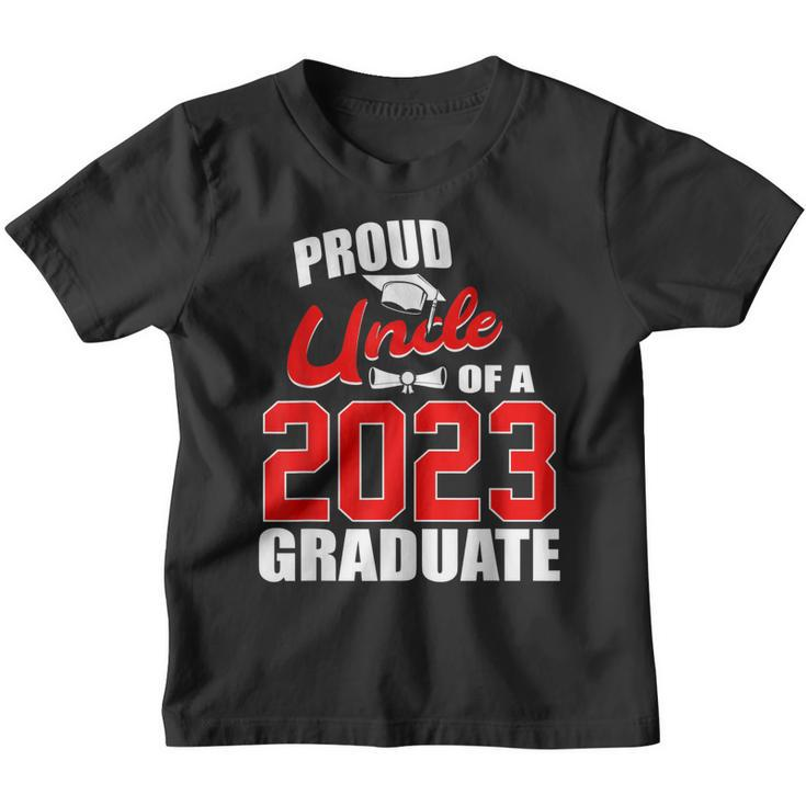 Proud Uncle Of A Class Of 2023 Graduate Senior 23 Graduation  Youth T-shirt