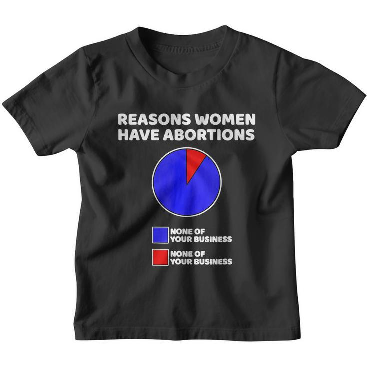 Reason Women Have Abortions V2 Youth T-shirt
