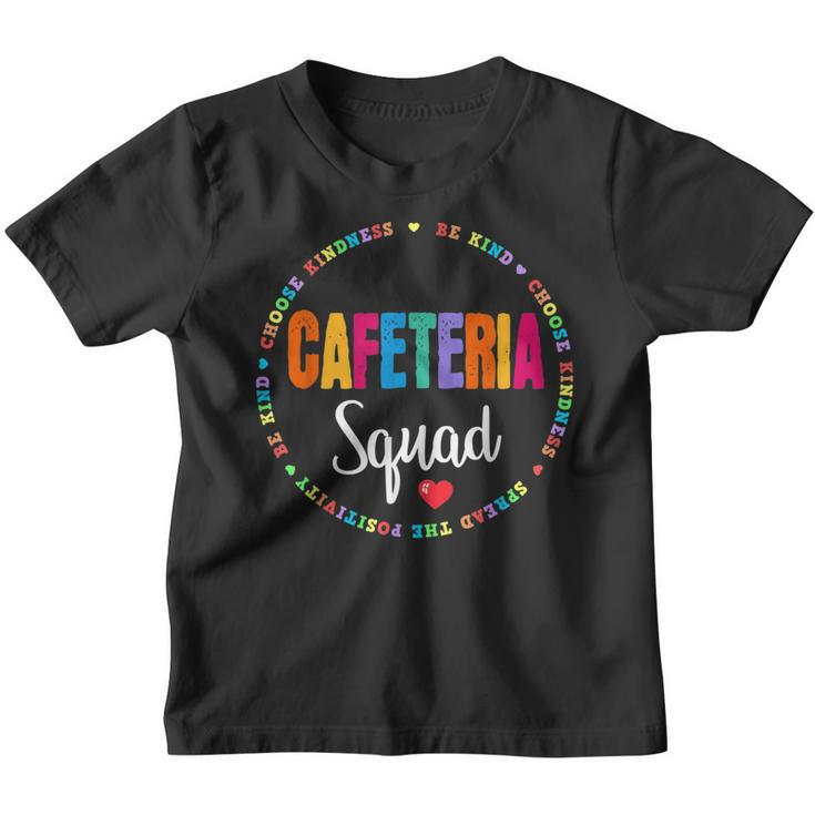 School Support Team Matching Cafeteria Squad Worker Crew Youth T-shirt