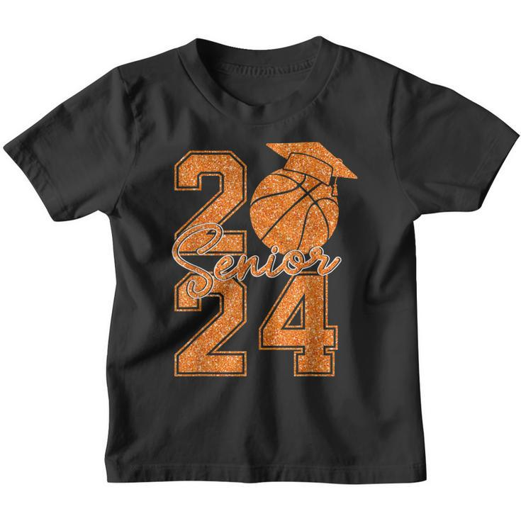 Senior 2024 Class Of 2024 Graduate Basketball Graduation  Youth T-shirt