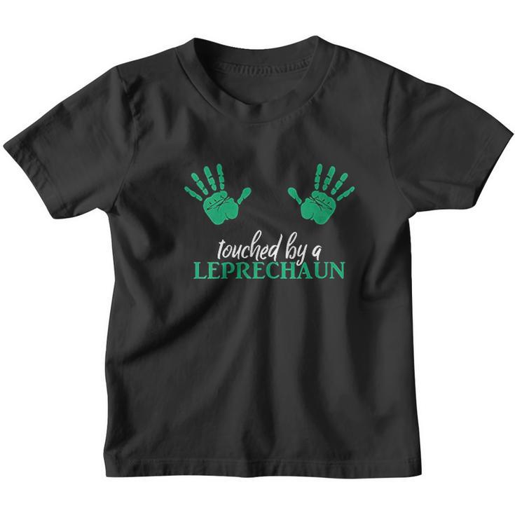St Patricks Day Clothing For Women Touched By A Leprechaun Youth T-shirt