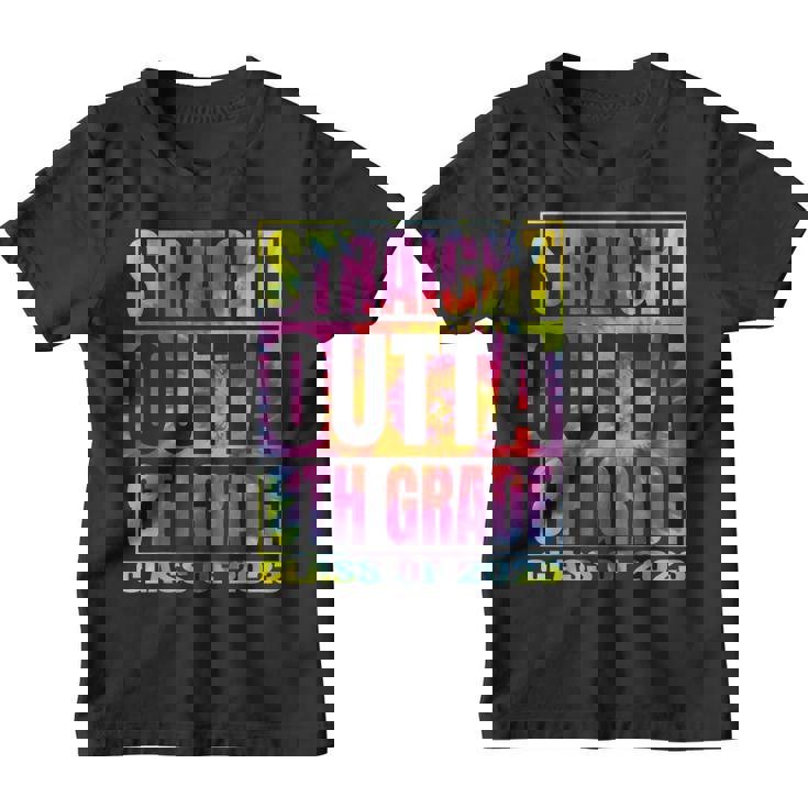 Straight Outta 8Th Grade Graduation 2023 Class Eighth Grade Youth T-shirt