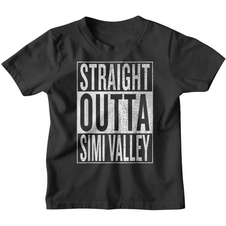 Straight Outta Simi Valley Great Travel & Gift Idea  V3 Youth T-shirt - Thegiftio