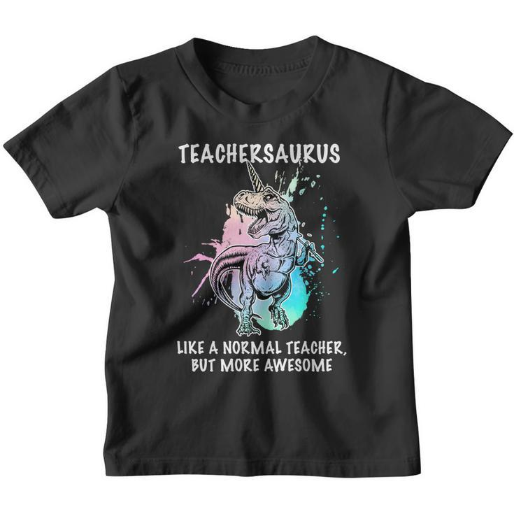 Teachersaurus Unicorn Youth T-shirt