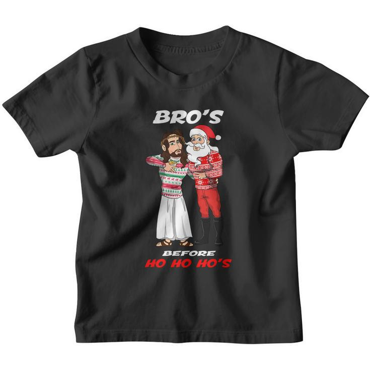 The Christmas Bros Bros Before Ho Ho Hos Youth T-shirt