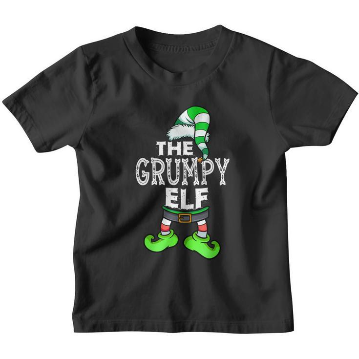 The Grumpy Elf Family Matching Group Christmas Gift Youth T-shirt