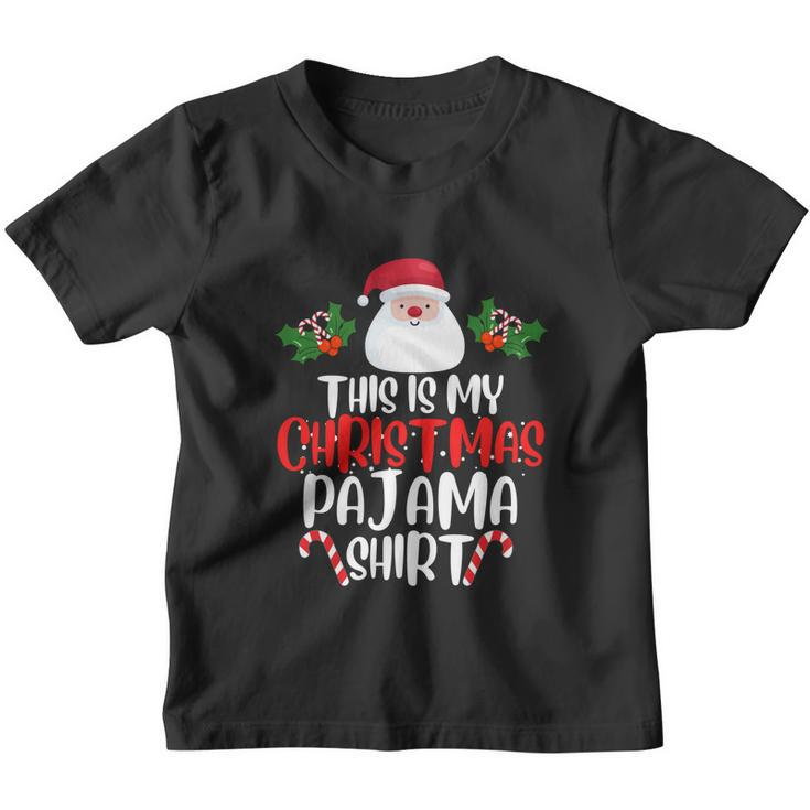 This Is My Christmas Pajama Shirt Youth T-shirt