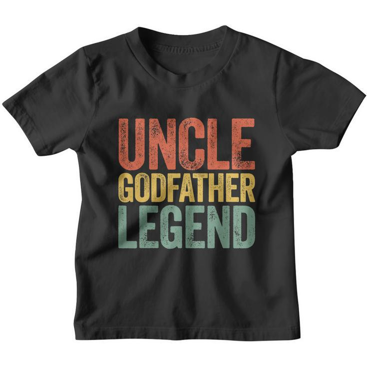 Uncle Godfather Legend Fathers Day Youth T-shirt