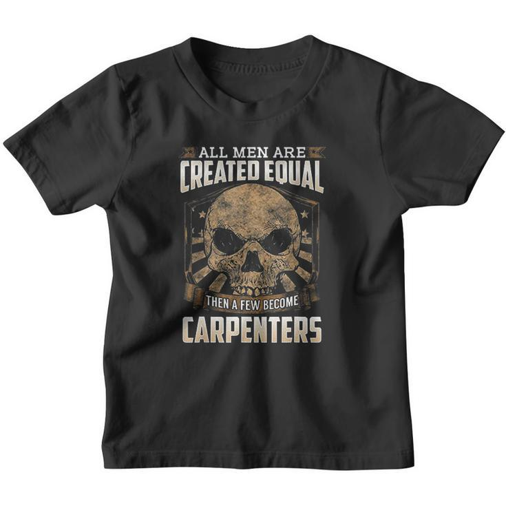 Union Carpenters Graphic Art American Proud Laborer Youth T-shirt