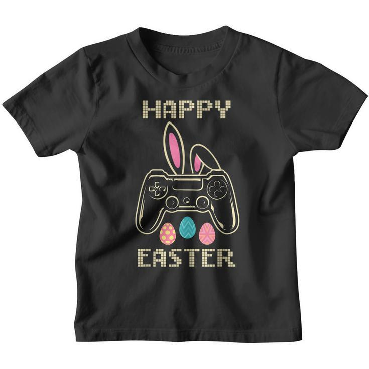 Video Game Easter Bunny Gaming Controller Gamer Boys Girls  Youth T-shirt