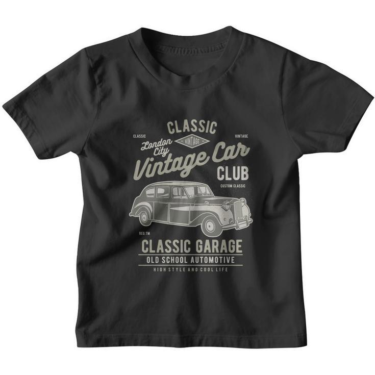 Vintage London Car Youth T-shirt