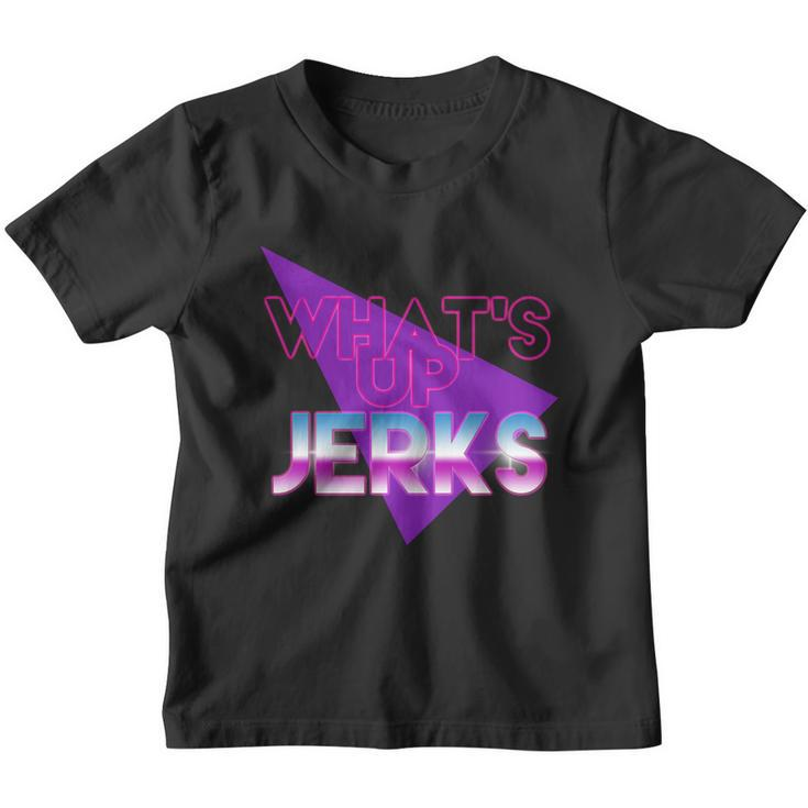 Whats Up Jerks Retro Youth T-shirt