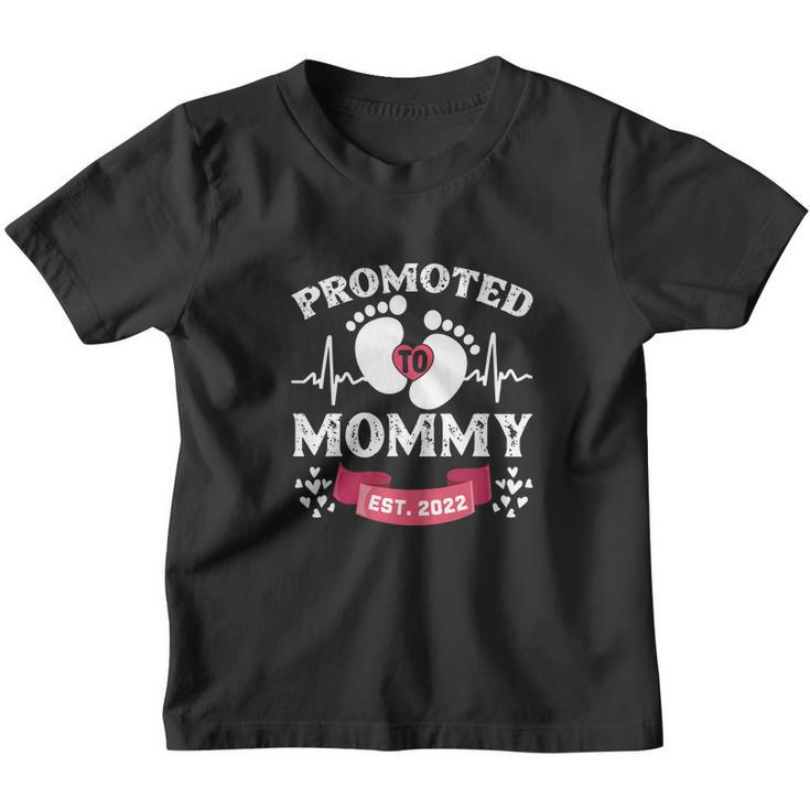 Womens 1St Time Mom Est 2022 New First Mommy Mothers Day Youth T-shirt