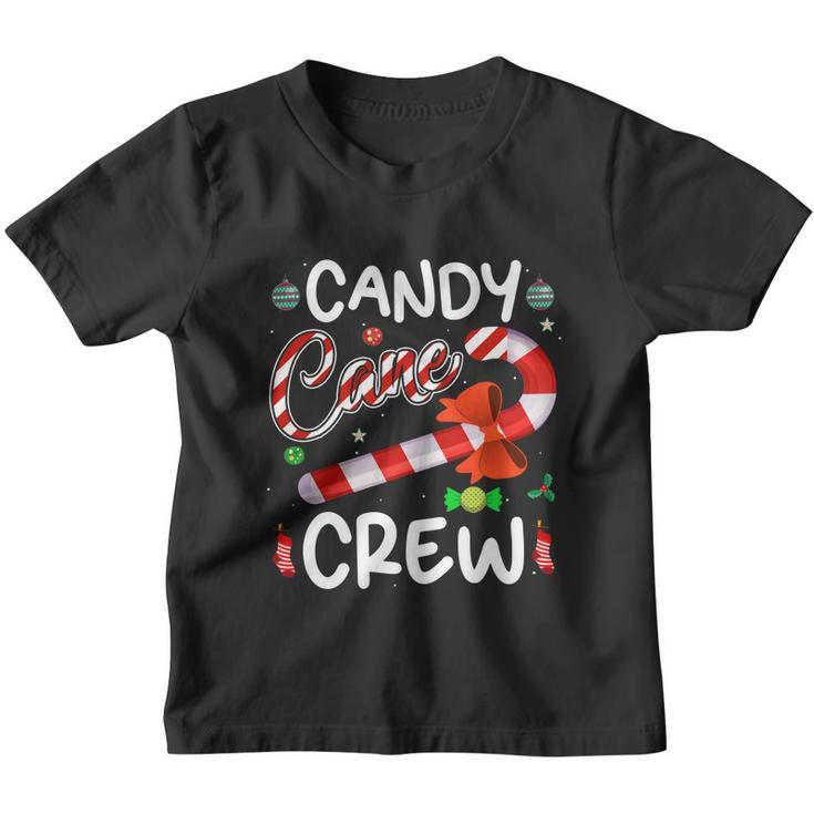 Xmas Candy Canes Crew Funny Christmas Candy Lover Xmas Youth T-shirt