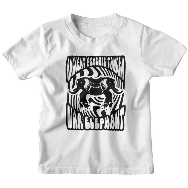 Ancient Physic Tandem War Elephant Youth T-shirt