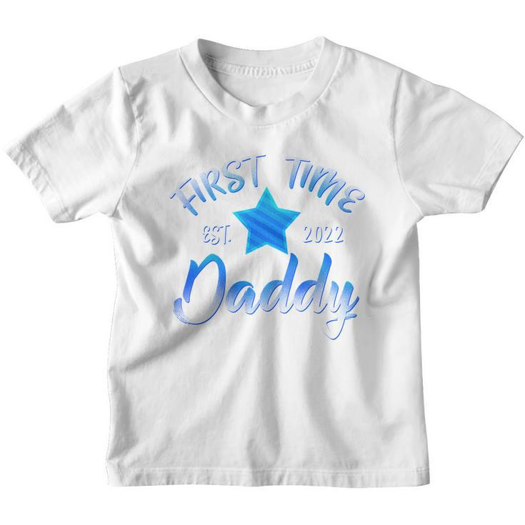 Cute First Time Daddy Est 2022 Youth T-shirt